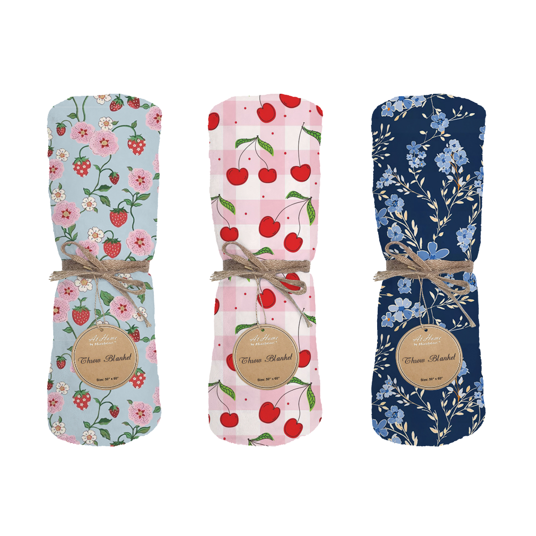 Single Layer Blanket - Spring Blooms