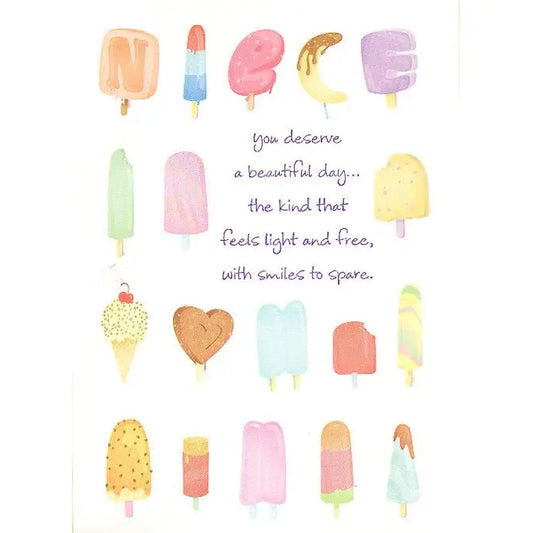 Niece Birthday Card