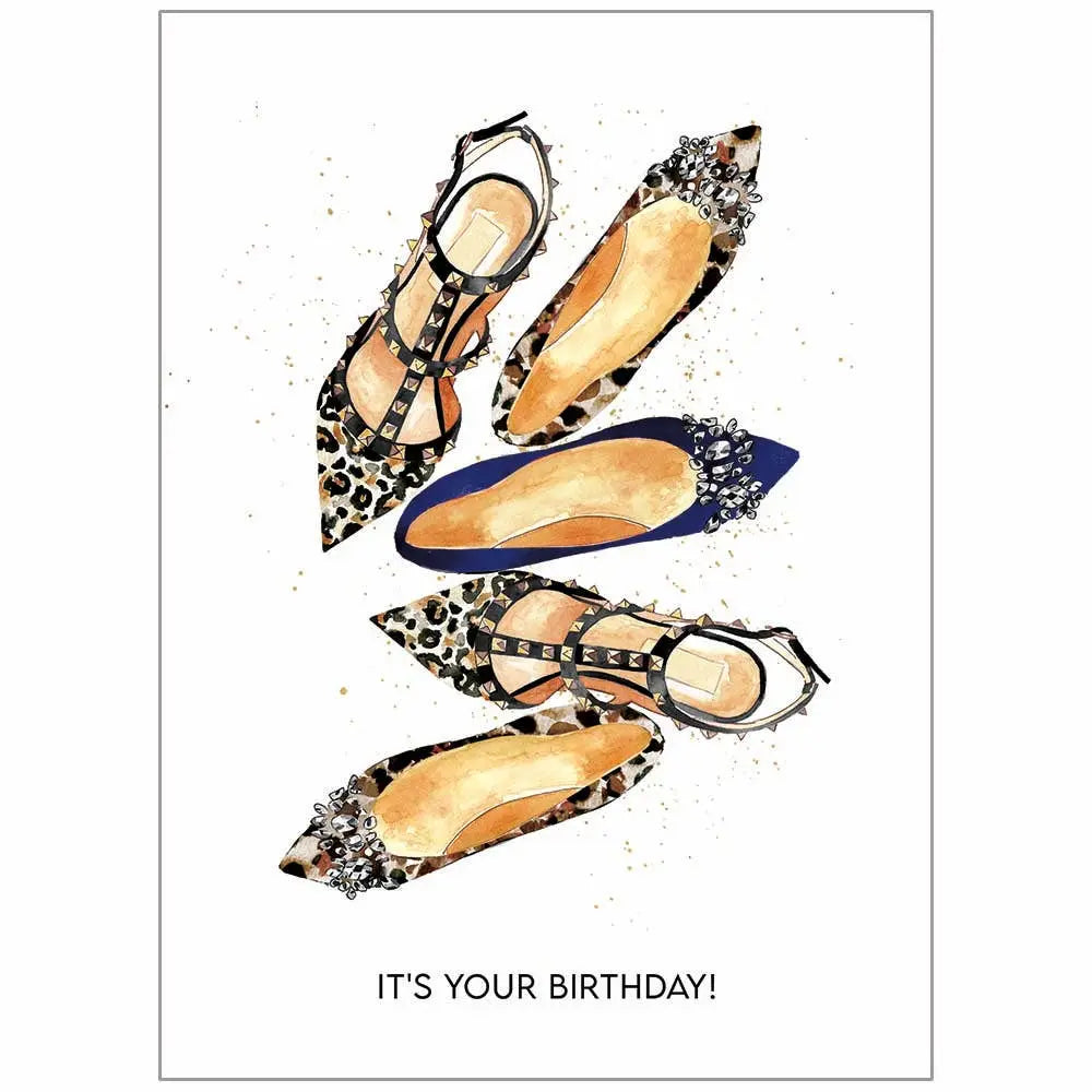 Fancy Shoes - Birthday For Her Card
