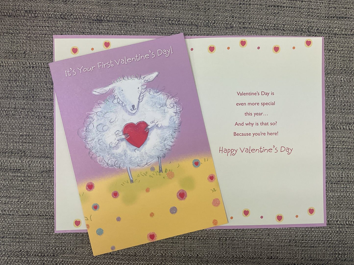 Baby’s 1st Valentine’s Day Card