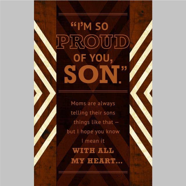 Son Birthday Card (From Mom)