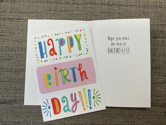 Happy Birthday Card