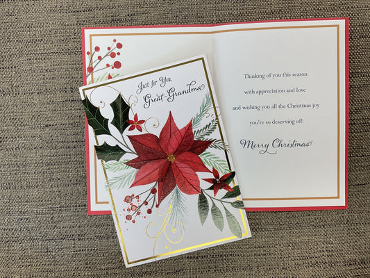 Great-Grandma Christmas Card