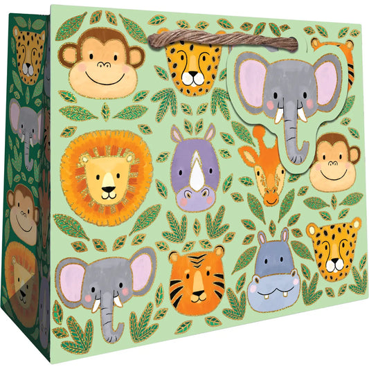 Jungle Animals - Medium Gift Bag