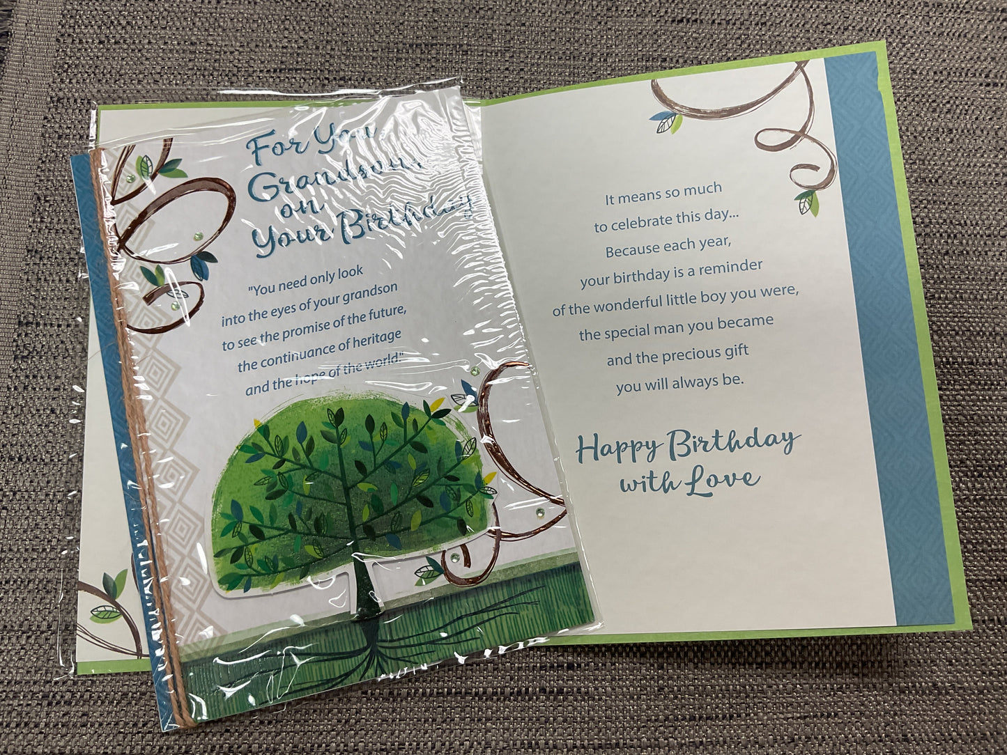 Grandson Birthday Card