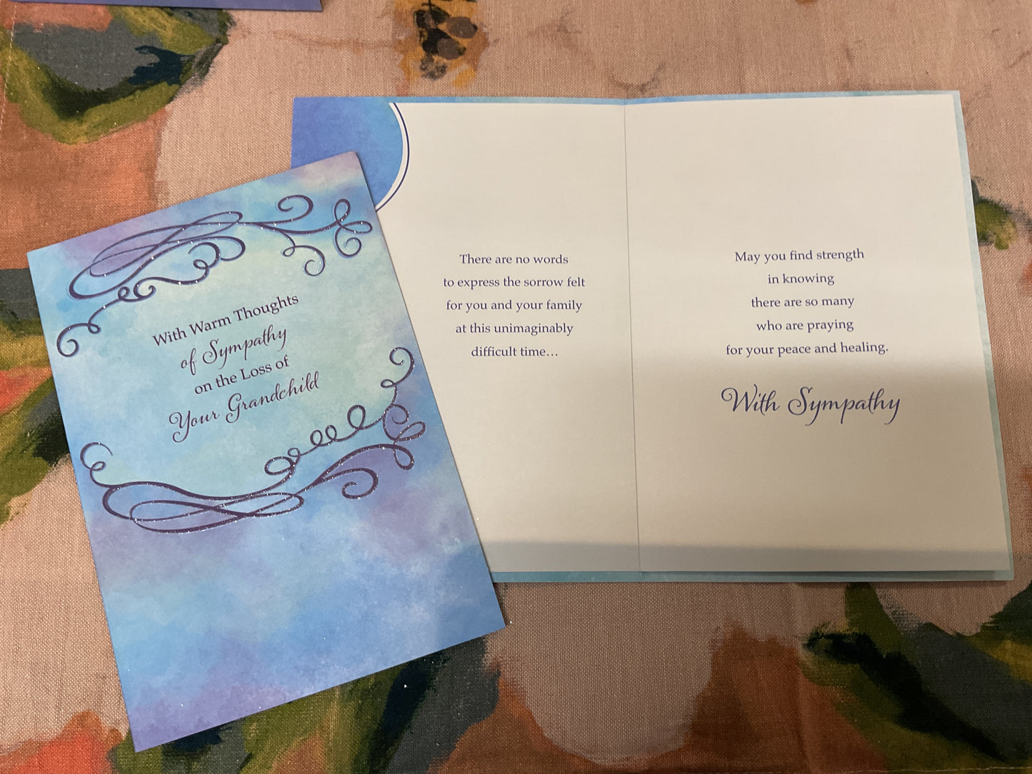 Sympathy - Loss of Grandchild