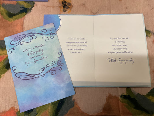 Sympathy - Loss of Grandchild