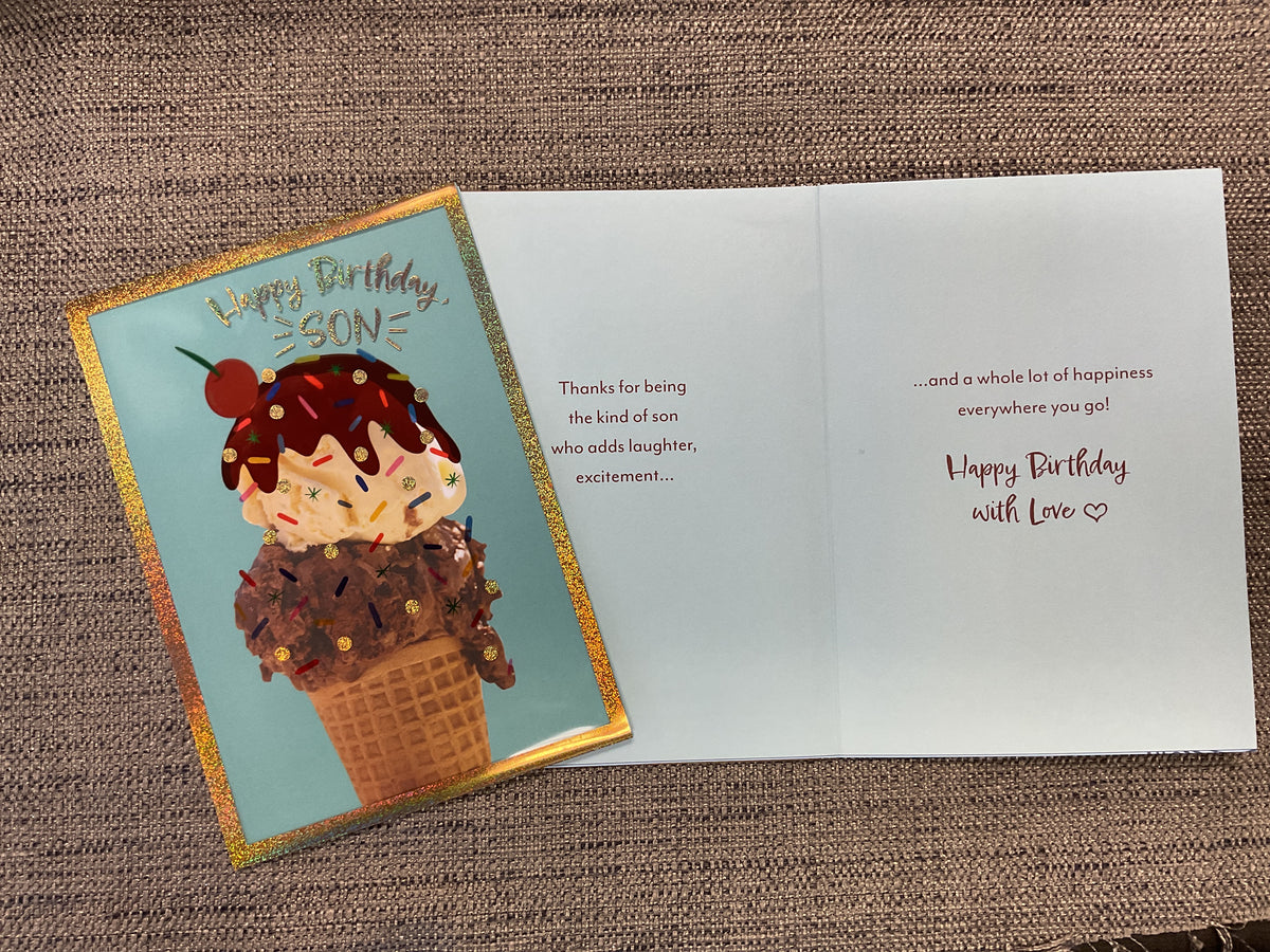 Son Birthday Card
