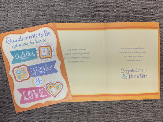 Grandparents-to-be Card