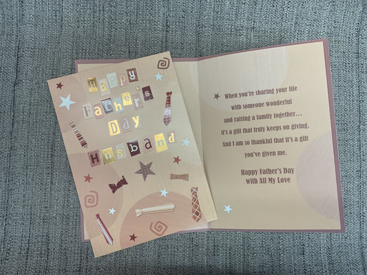 Husband - Father’s Day Card
