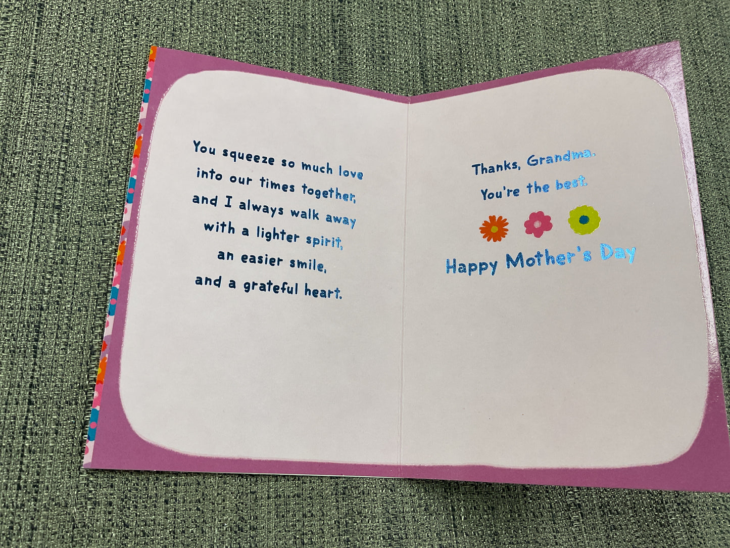 Mother’s Day-Grandma