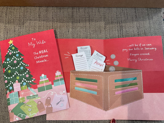 Wife Christmas Card