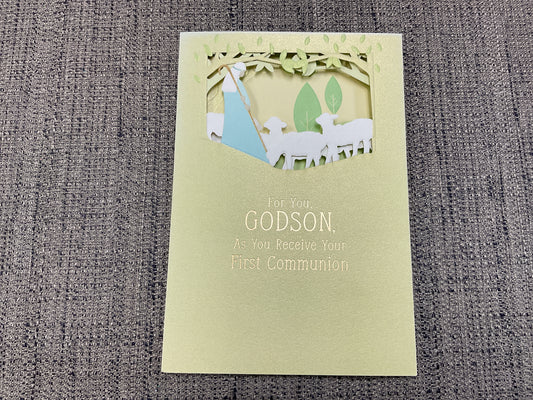 First Communion-Godson