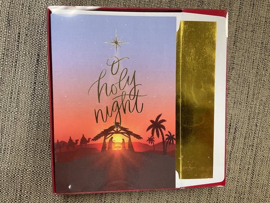 O Holy Night Boxed Christmas Cards