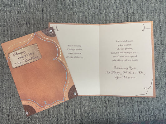 Brother - Father’s Day Card