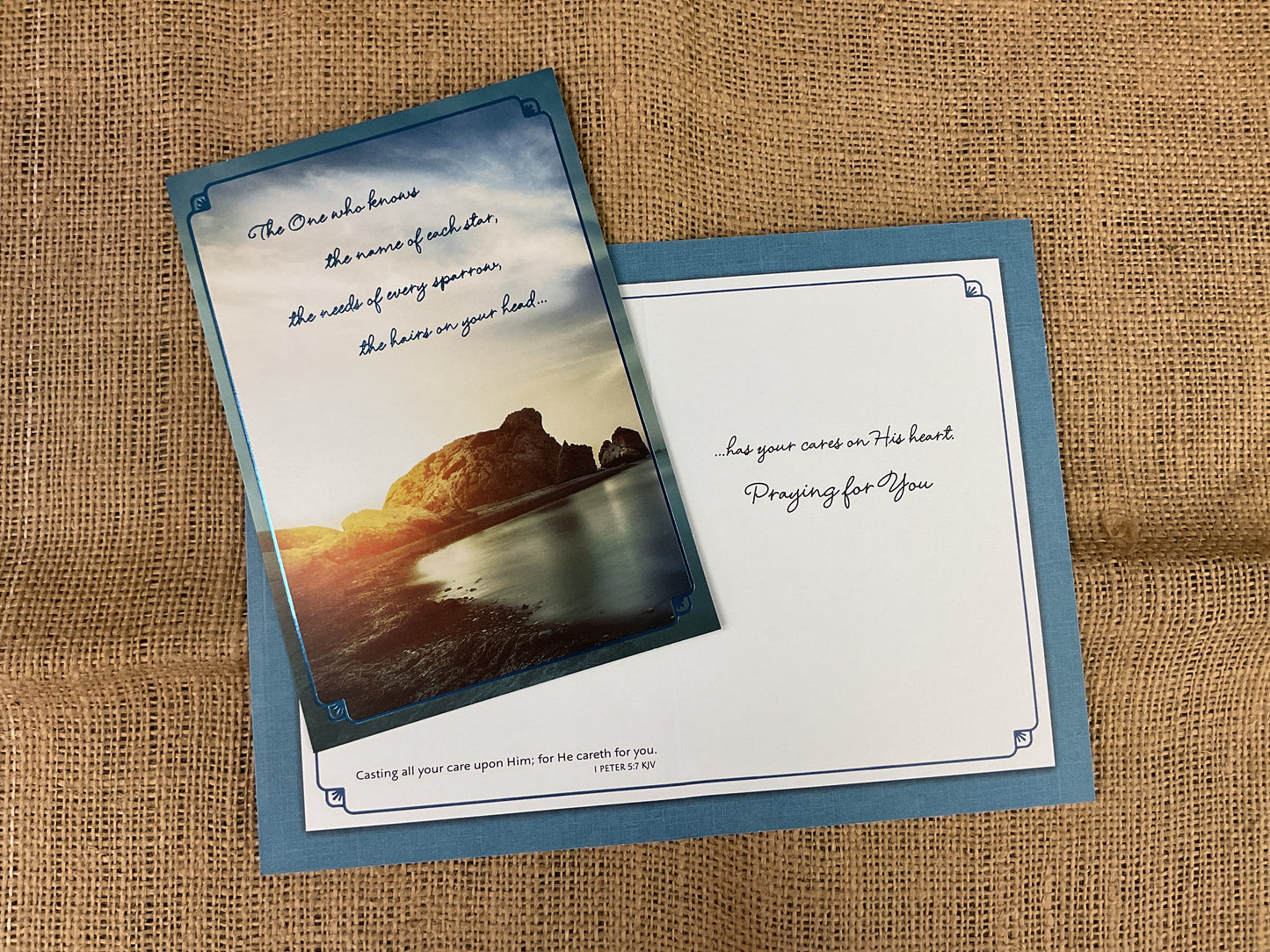Religious Praying for You Card