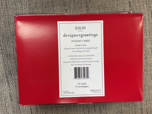 His Unspeakable Gift Boxed Christmas Cards