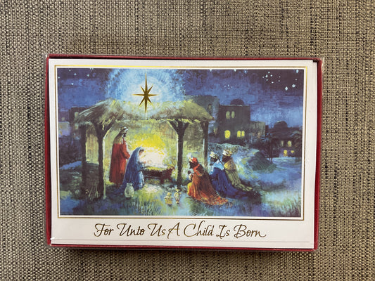 His Unspeakable Gift Boxed Christmas Cards