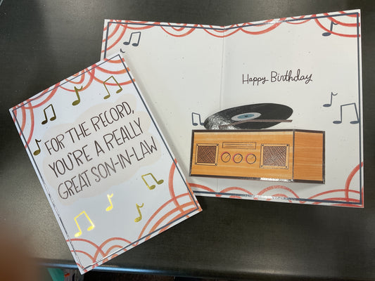 Son-in-Law Birthday