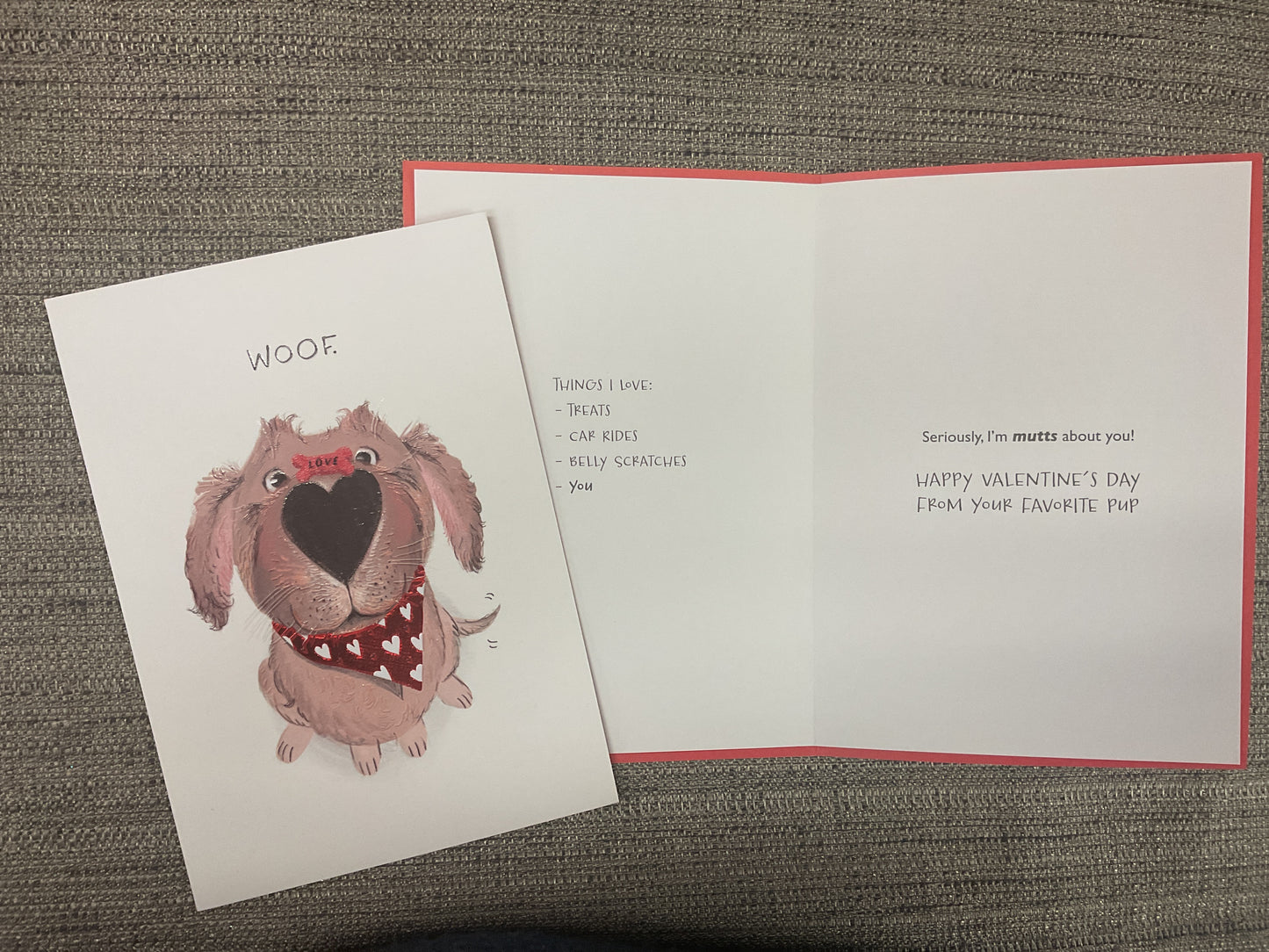From the Dog - Valentine’s Day Card