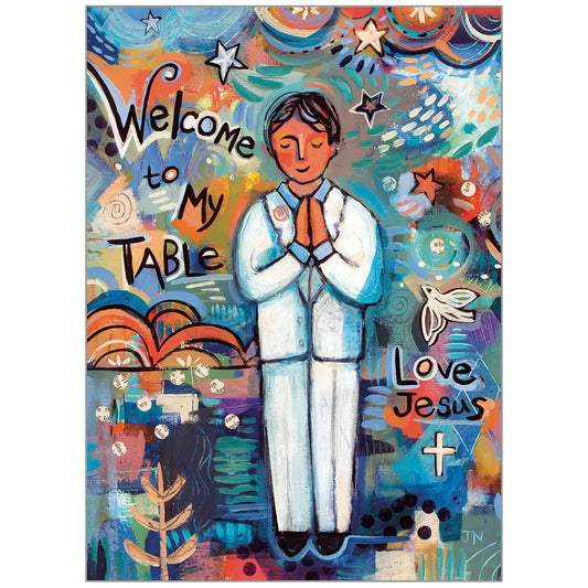 First Communion Boy - Faith First Communion Boy Card