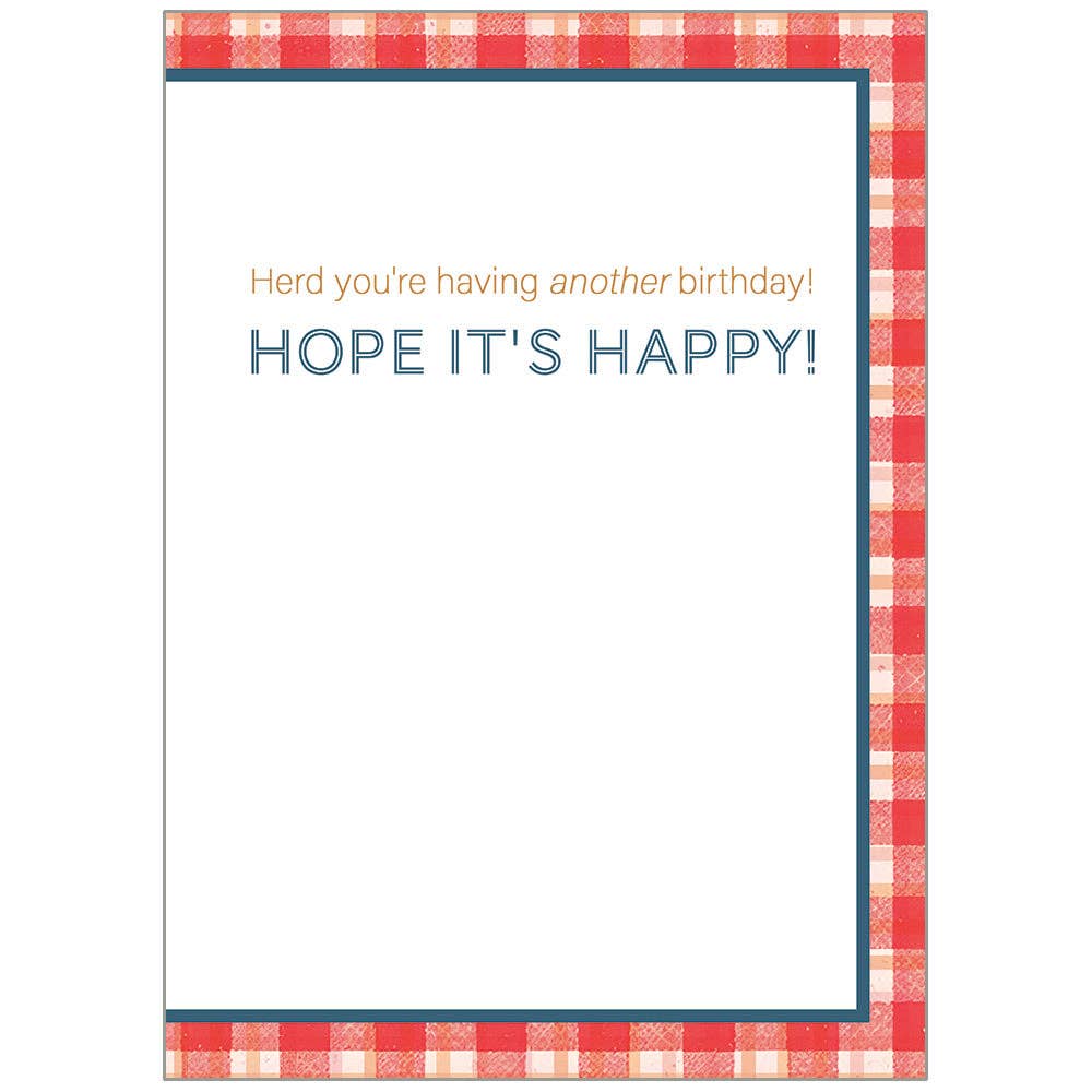 Highland Farmer - Birthday Fun Card