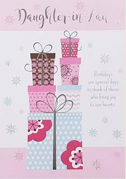 Daughter-in-Law Birthday Card