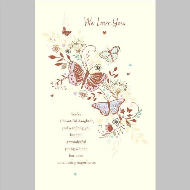 Daughter Birthday Card