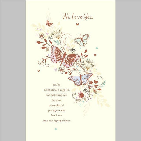Daughter Birthday Card