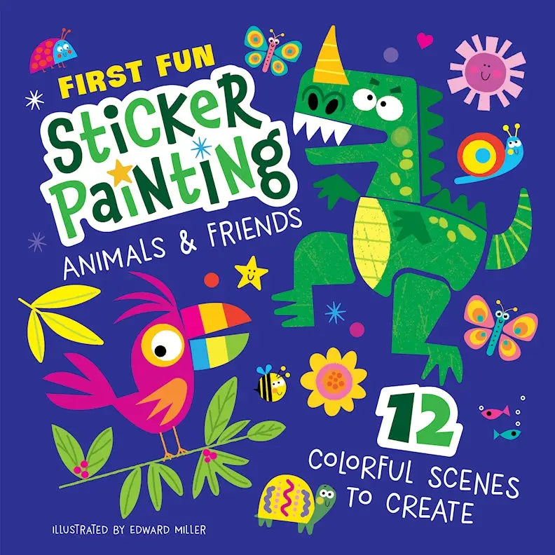 First Fun Sticker Painting