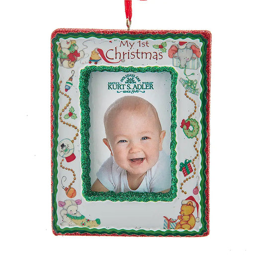 4.25"My 1ST Xmas Photo Frame Ornament