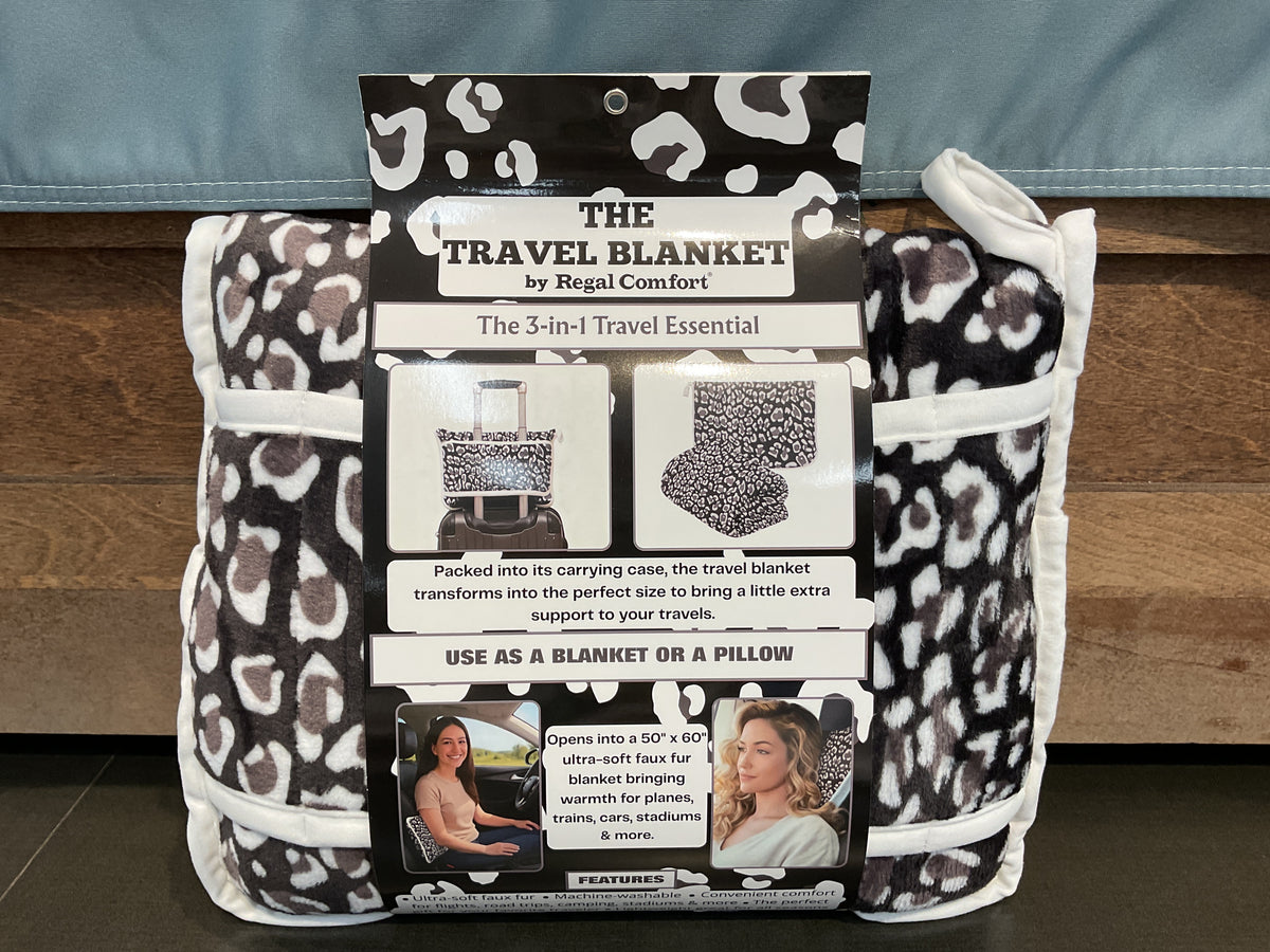 The Travel Blanket, 3-in-1 Travel Essential