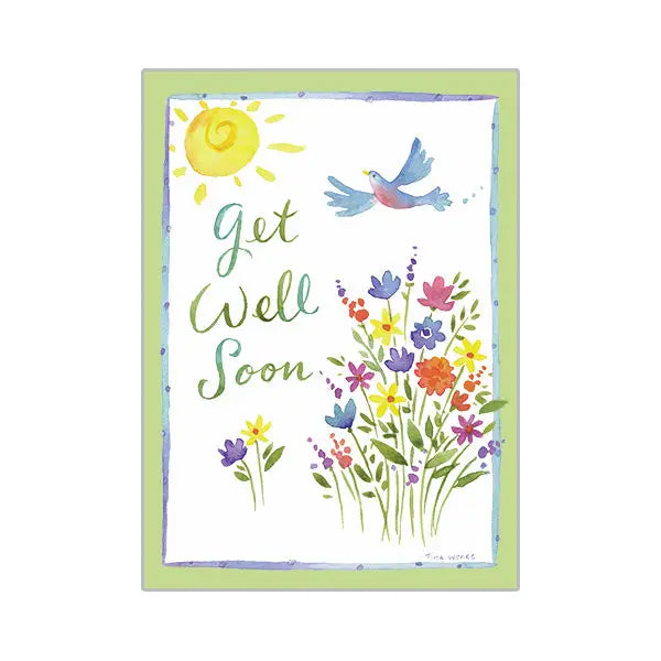 Garden Get Well Soon Value Card
