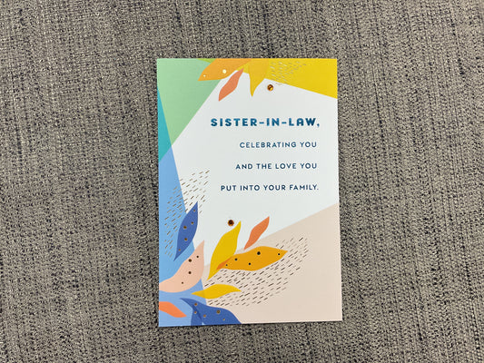 Sister-in-law -Mother’s Day