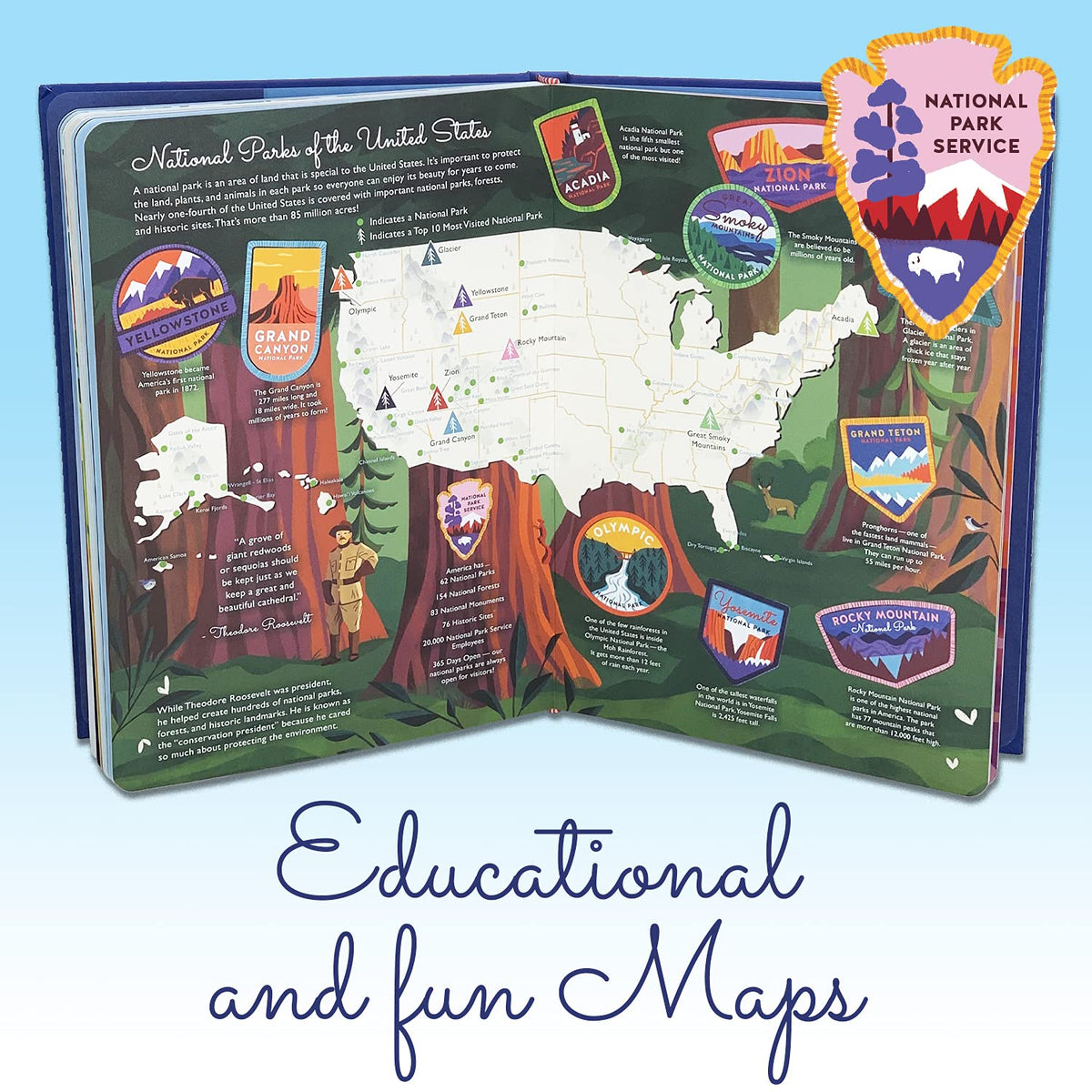 America the Beautiful - Celebrating America's History, Landmarks, Parks, Artists, Food, Maps, And More!