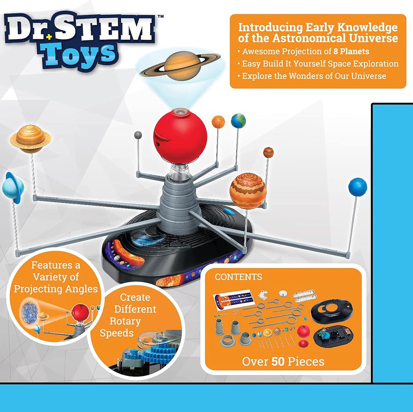 Dr. Stem Solar System Projector Kit