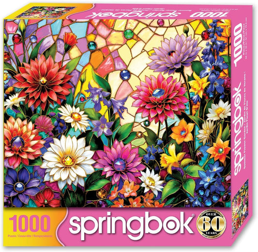 Summer Flower Garden 1000 Piece Jigsaw Puzzle