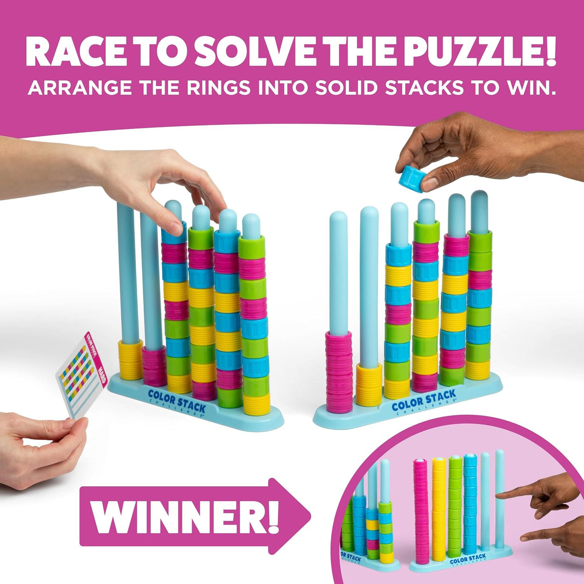 Color Stack Challenge Game