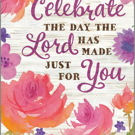 Celebrate the Day - Faith Birthday Value Card