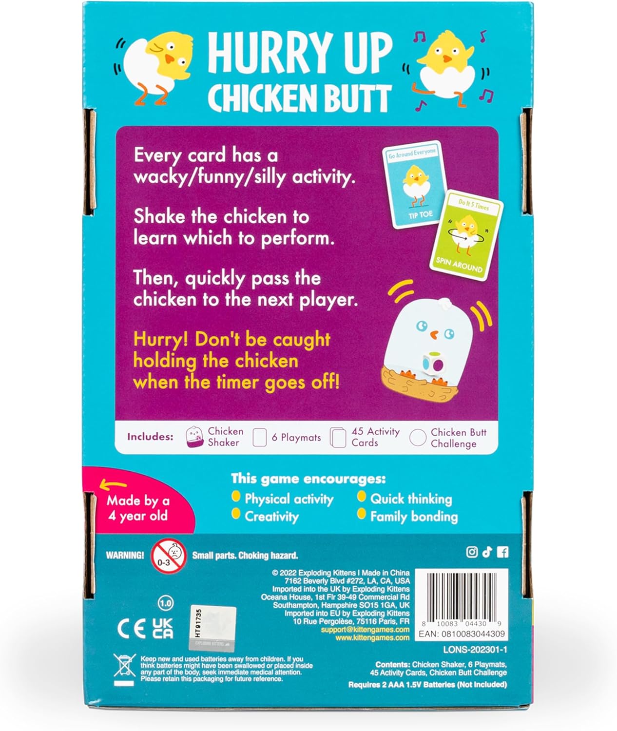 Hurry Up Chicken Butt