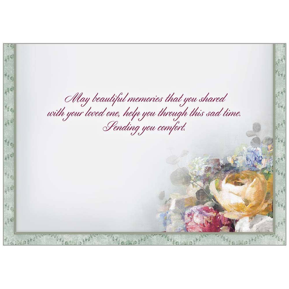 Bouquet - Sympathy Card