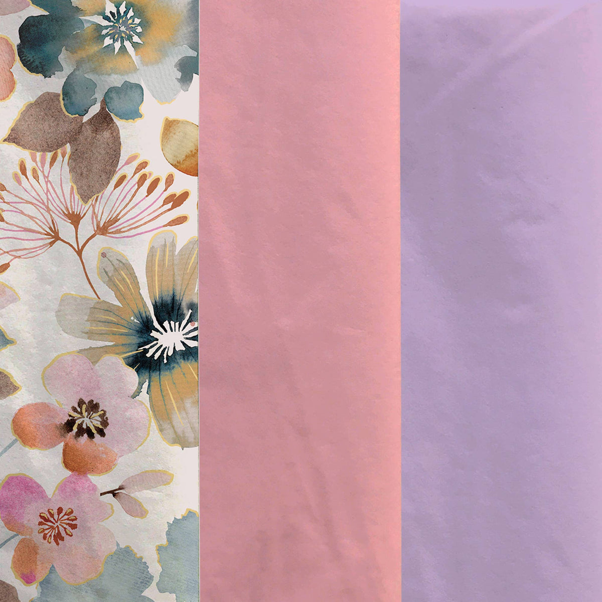 Multi-Pack Tissue – Painterly Petals