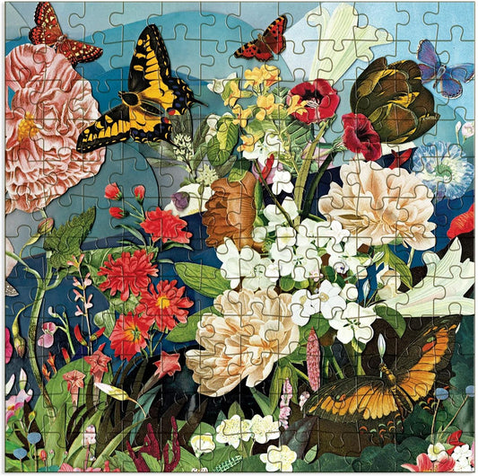 Butterfly Blooms Wood Puzzle