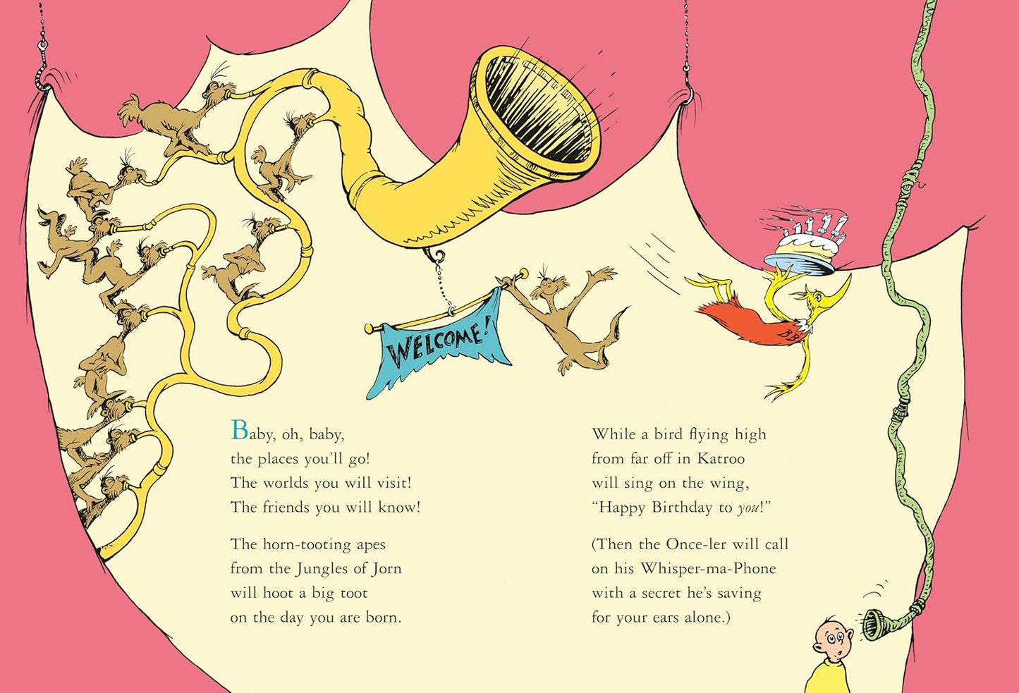 Dr. Seuss Oh, Baby the Places You'll Go!  Gift Edition