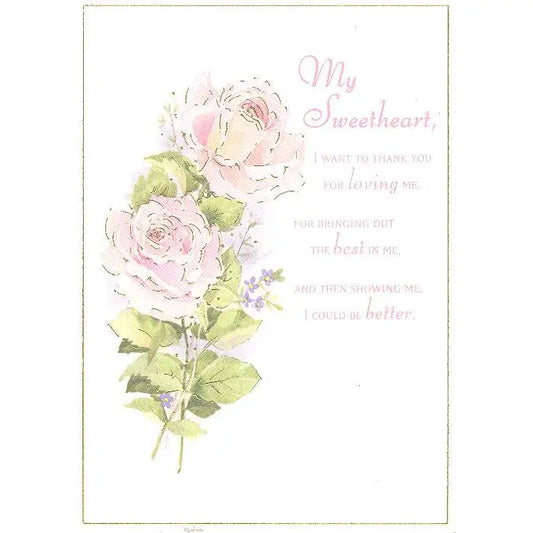 Sweetheart Birthday Card