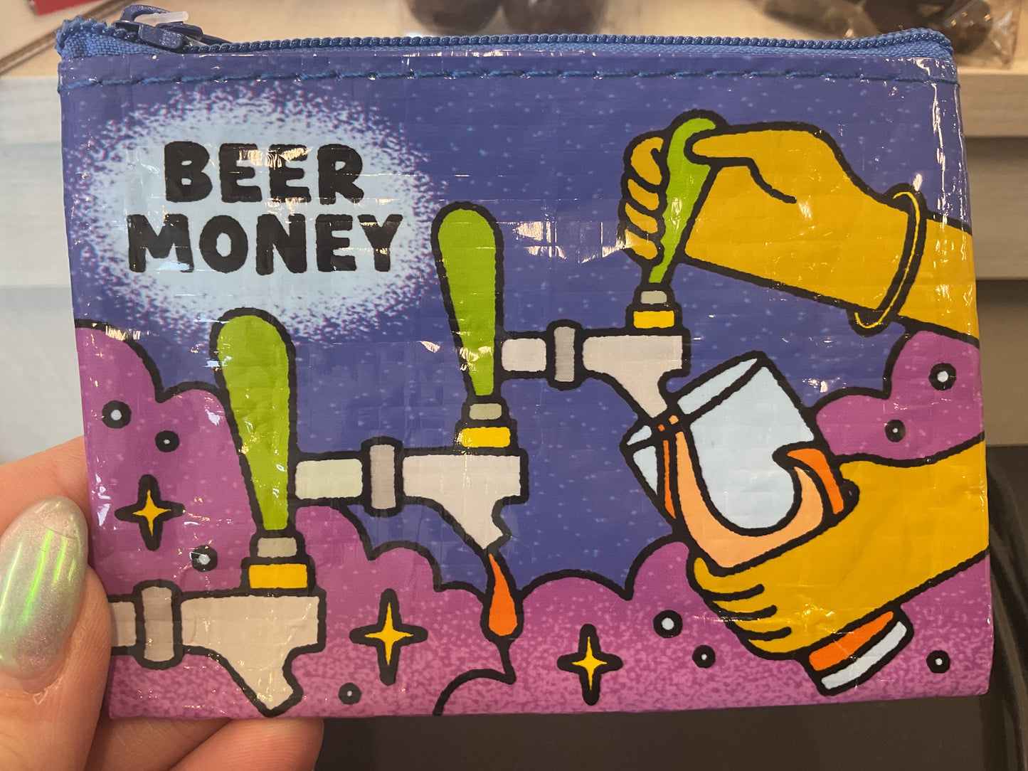 Blue Q Coin Purse