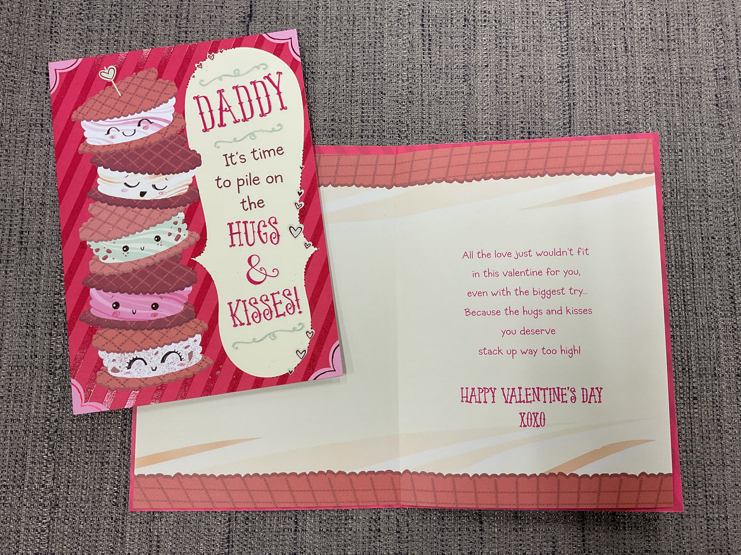 Valentine’s Day Card to Daddy (From Child)