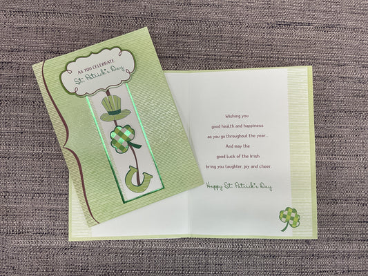 Handmade St. Patrick’s Day Card