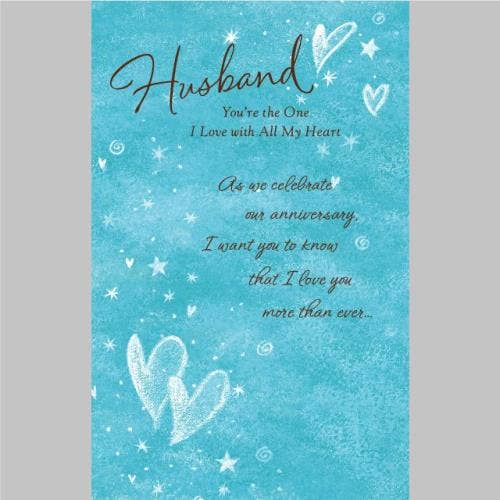 Husband Anniversary Card