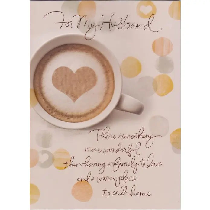 Husband Birthday Card